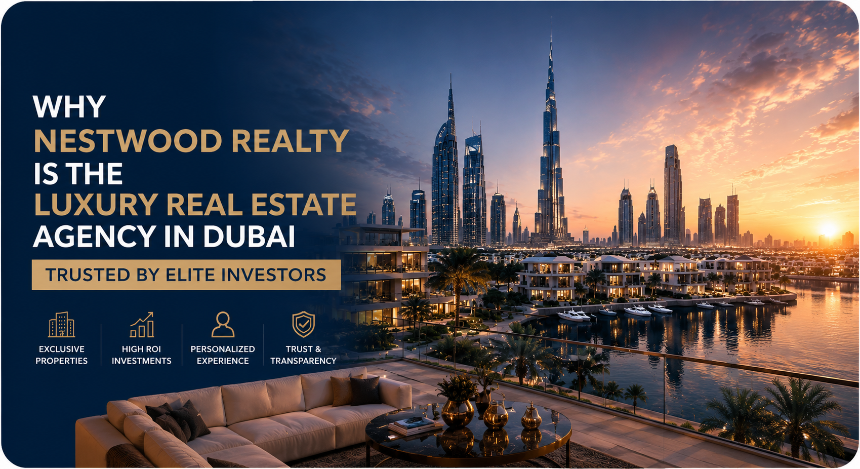 Why Nestwood Realty Is the Luxury Real Estate Agency in Dubai